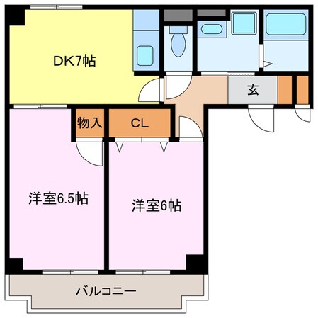 メゾン比良の物件間取画像